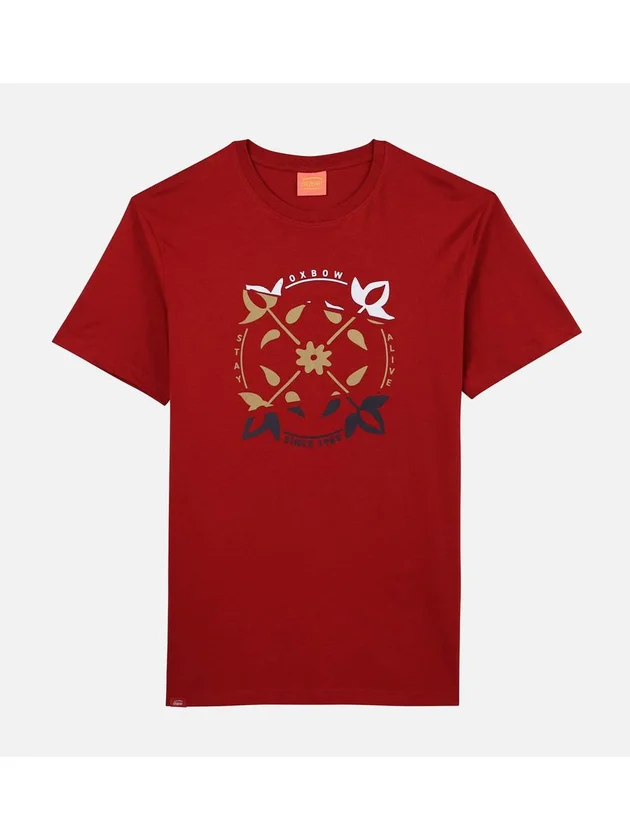 Tee Shirt Manches Courtes Graphiqu