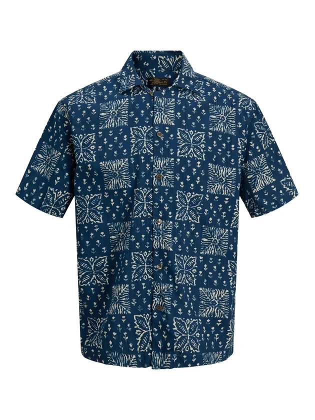 Print Dobby S S Shirt Sn