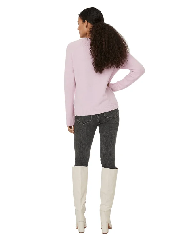 Offy LS O Neck Blouse Ga Noos