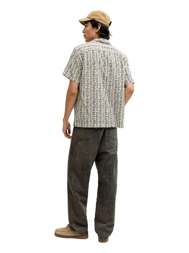 Print Dobby S S Shirt Sn
