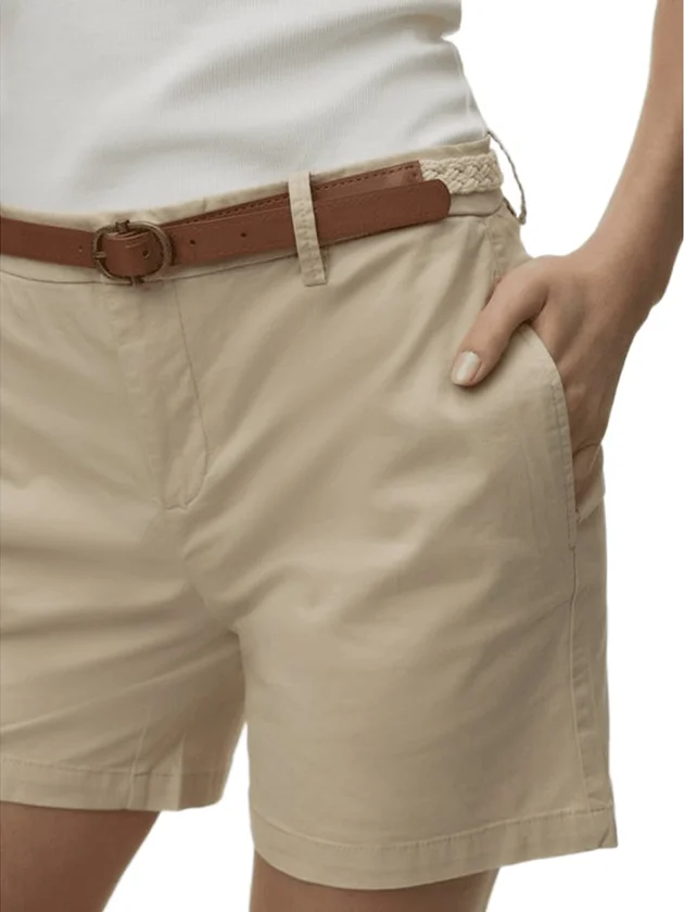 Tapered Chino Short Shorts