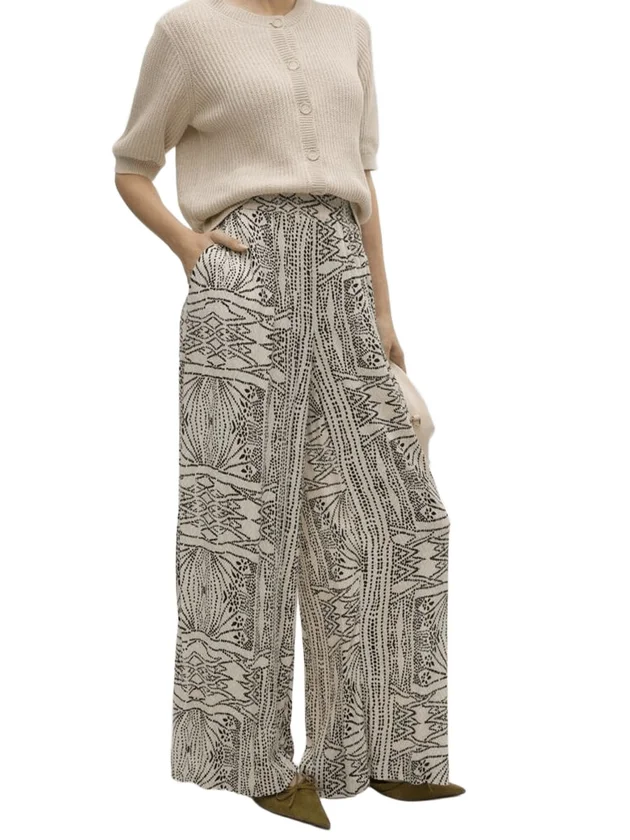 Vmmenny Hw Wide Pants Wvn Boo