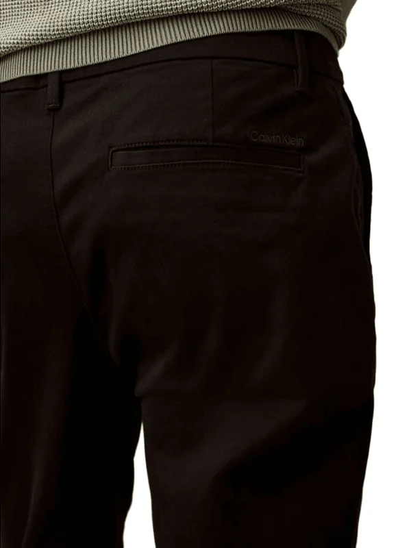 Slim Refined Cotton Stretch Trou