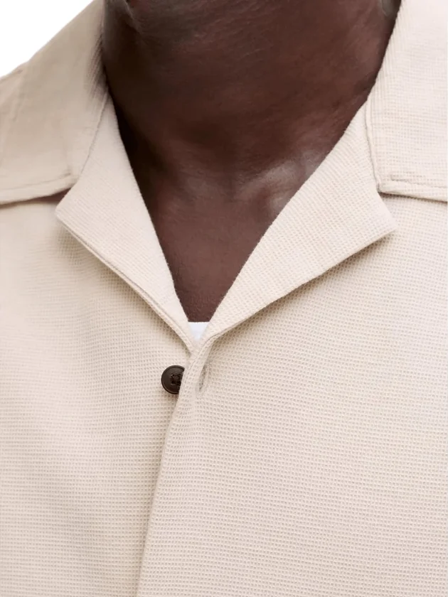 Waffle Resort Shirt Ss