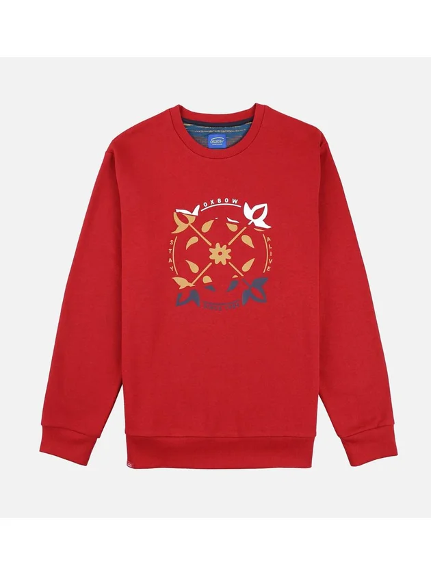 Sweat Col Rond Graphique 4Flo