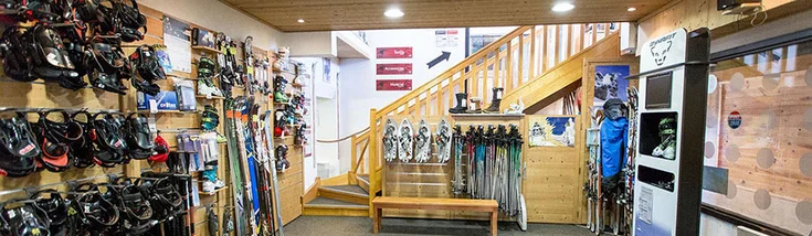 Intérieur du magasin SPORT 2000 LES DEUX ALPES FL SPORT