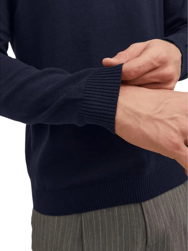 Basic Knit V Neck Noos