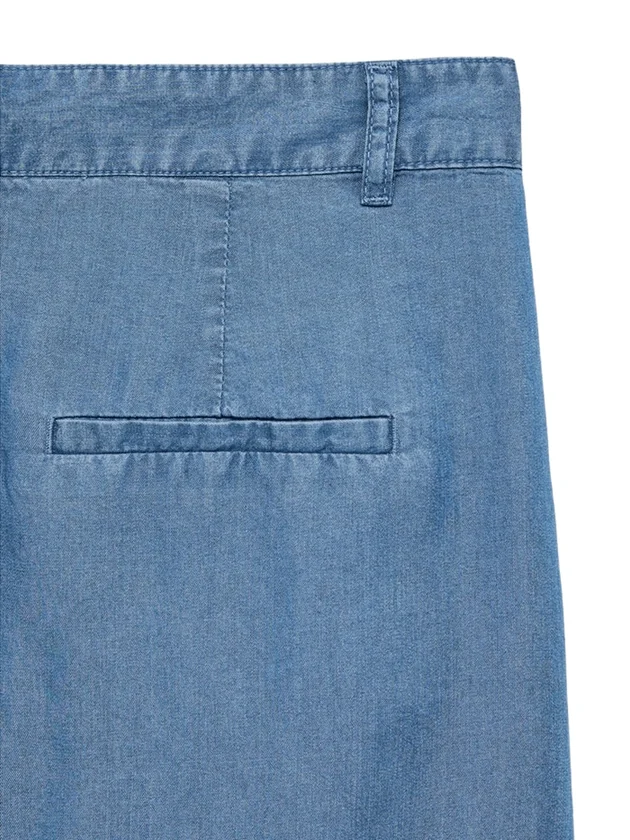 Fleur Hw Bermuda Tencel Shorts