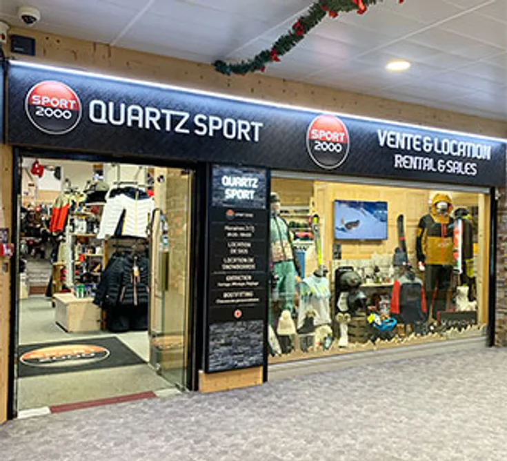 Extérieur du magasin SPORT 2000 ISOLA 2000 QUARTZ SPORT