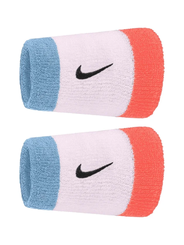 Swoosh Classic Doublewide Wristbands 2PK