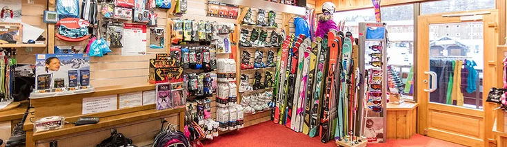 Intérieur du magasin SPORT 2000 VARS WESKI