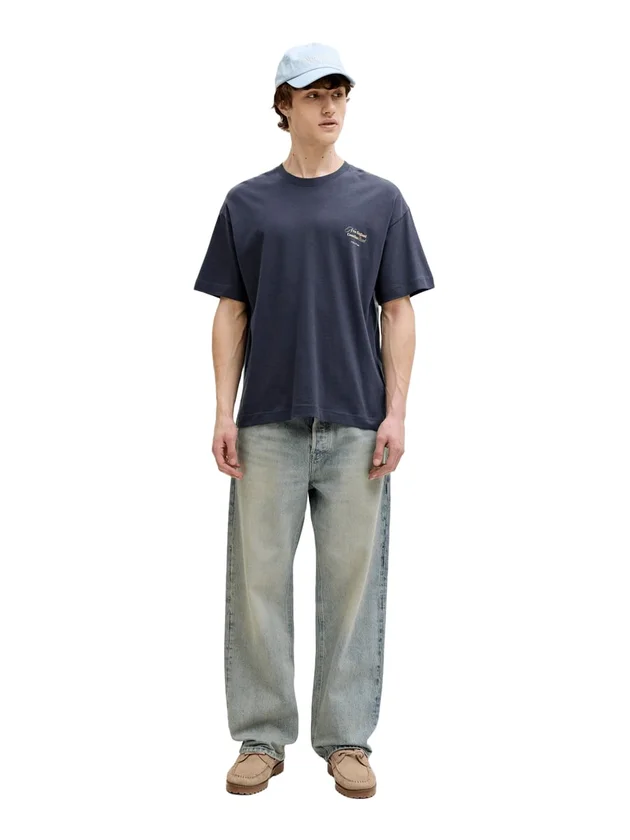 Jormontauk Back Graphic Tee Ss Cn E
