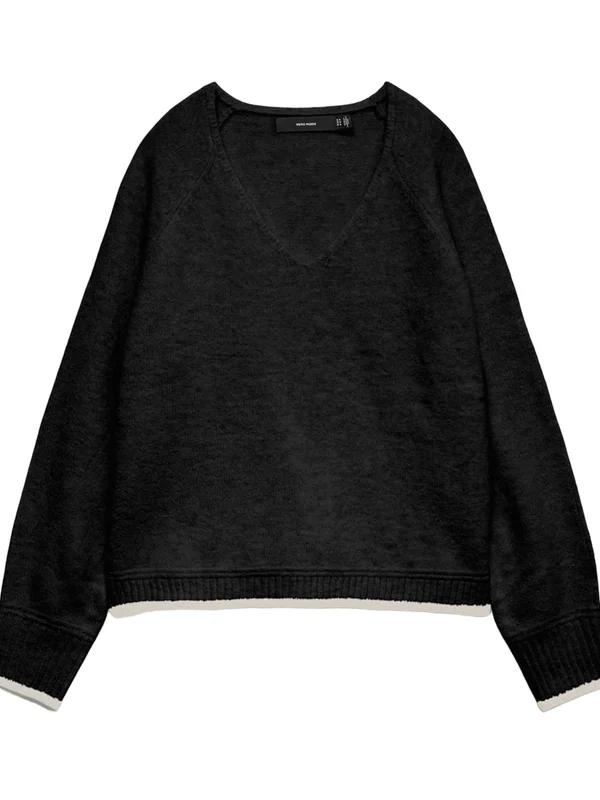 Maquarius LS V Neck Raglan Pullover