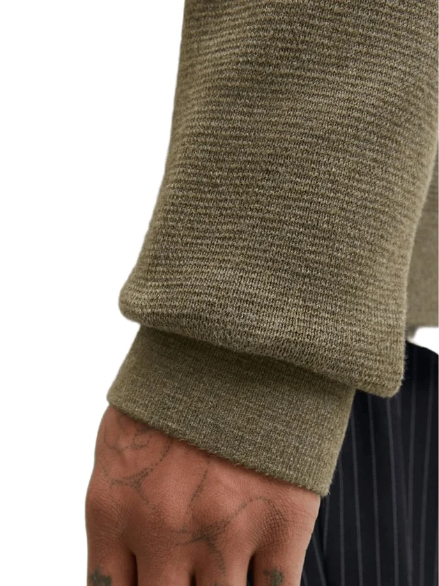 Milano Stitch Knit Crew Neck Sn