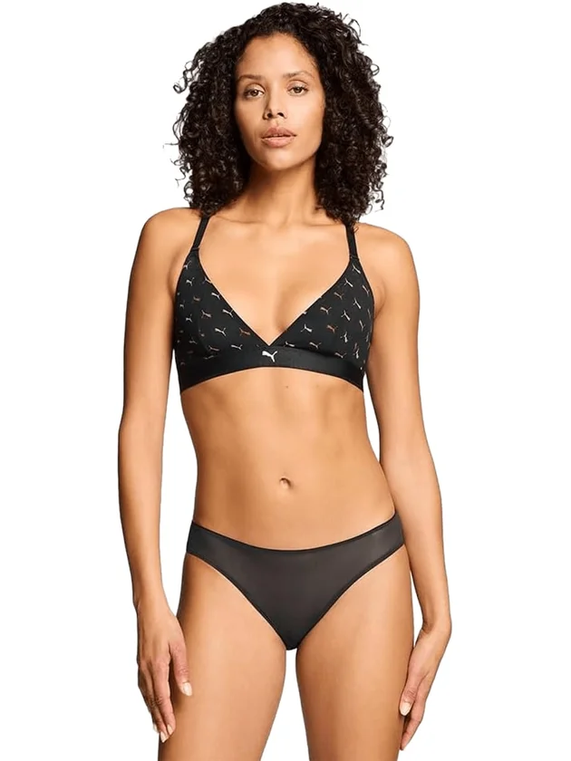 Printed Mesh Briefs 2P