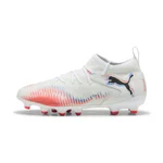 PUMA WHITE-PUMA BLACK-GLOWING RED
