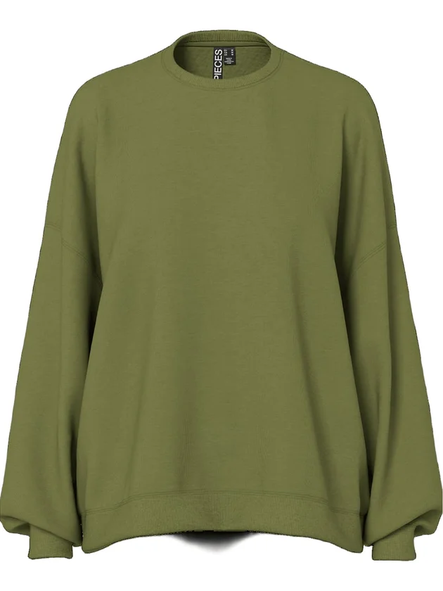 PcFany O Neck Oversized Sweat