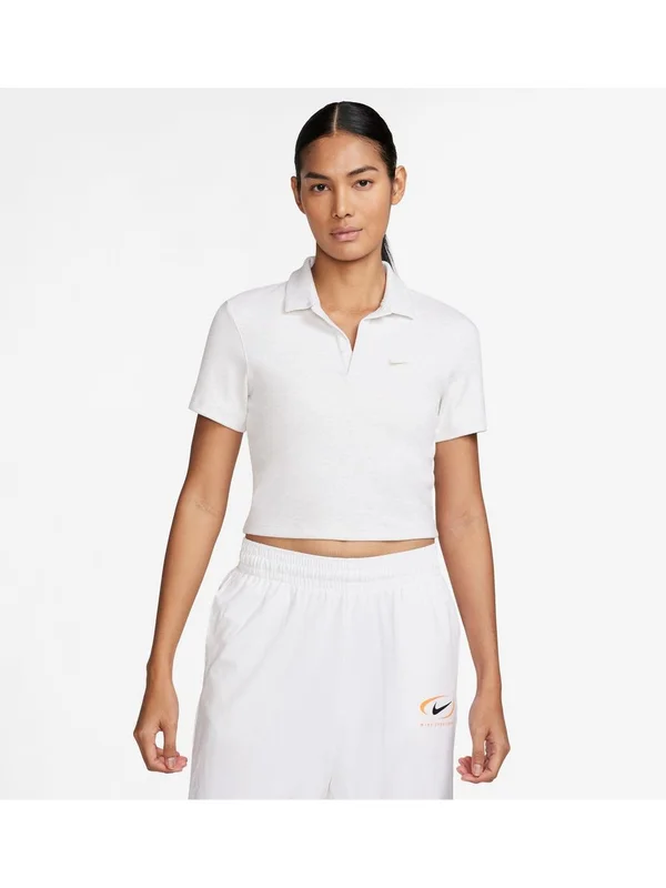 Essntl Ss Polo Crp Top