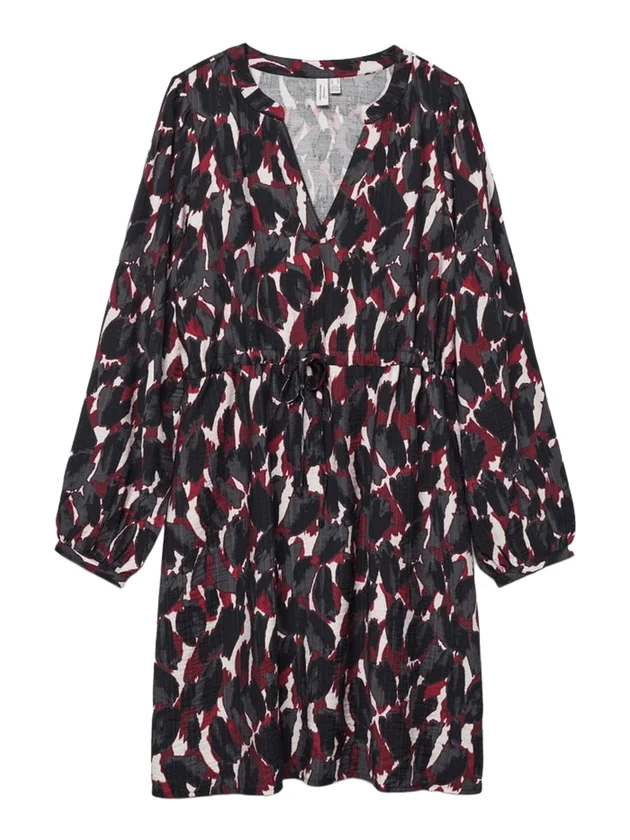 Fanini L S Short Dress Wvn Btq Ga