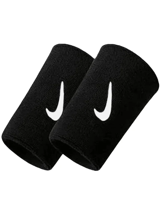 Swoosh Classic Doublewide Wristbands 2PK