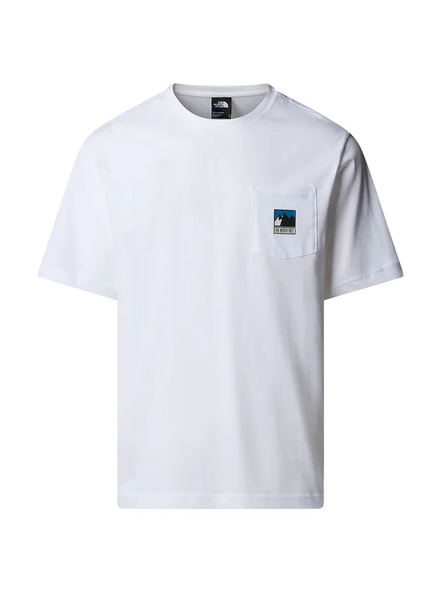 M Mountain Logo Relaxd S S Pckt Tee