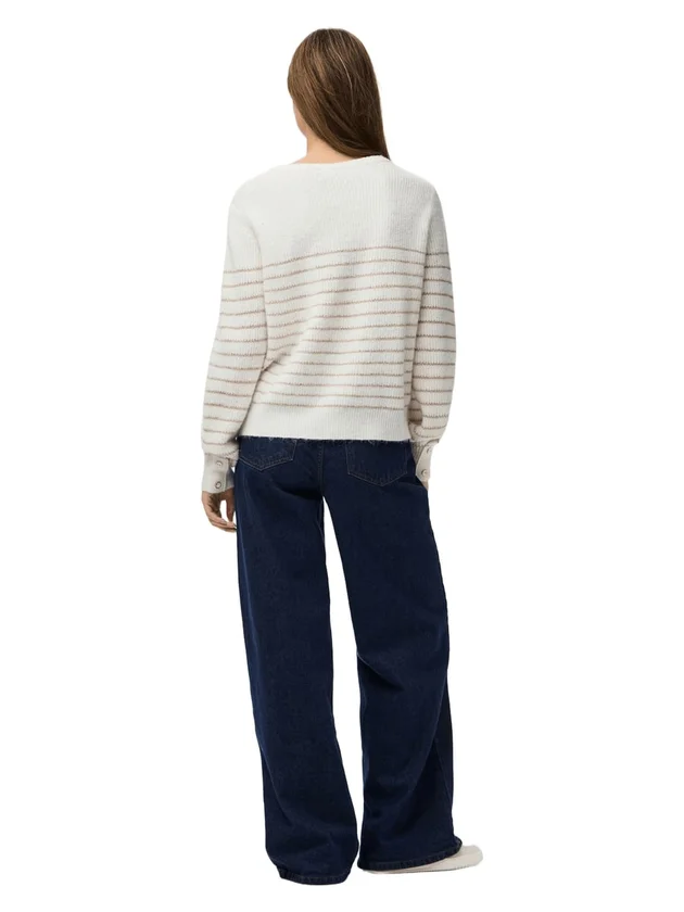 Pcjibe Ls O Neck Knit Fc