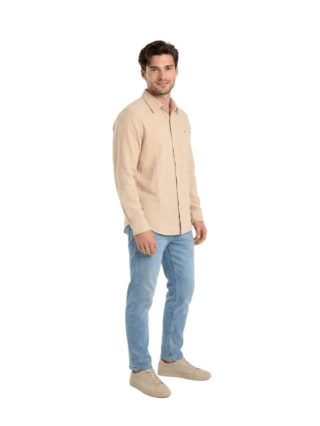 Tjm Reg Linen Blend