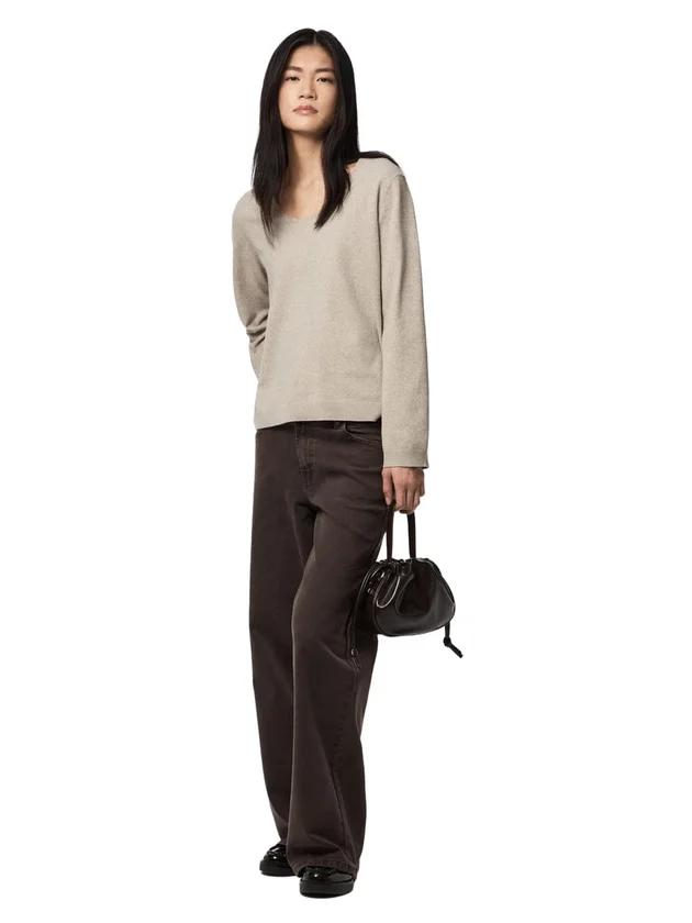 PcBree V Neck Knit Noos