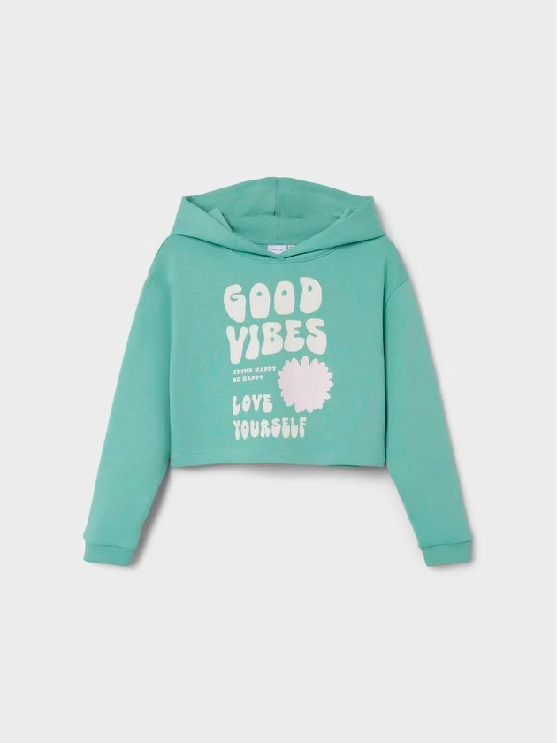 Ls Cropped Boxy Sweat