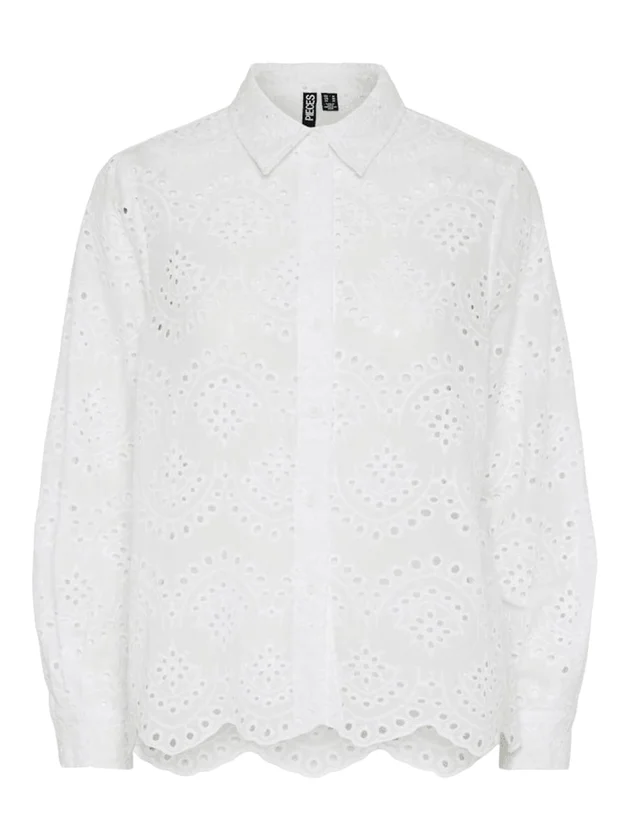 Pcvilde Ls Shirt Wvn Noos