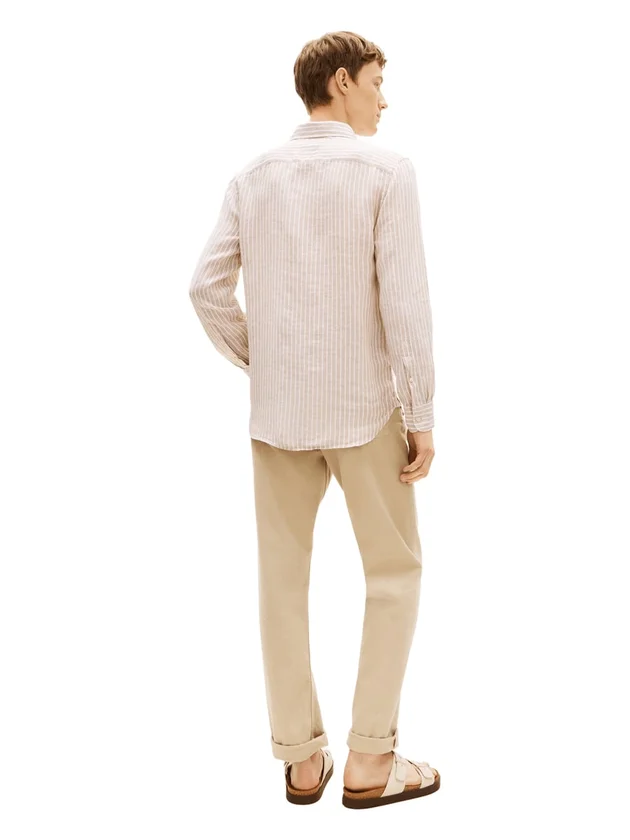 Linen Bengal Stripe RF Shirt