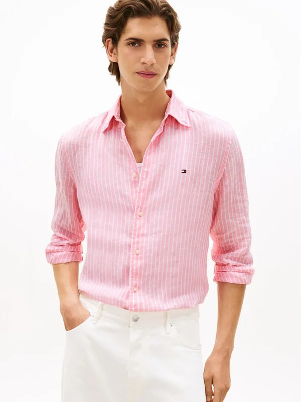 Linen Bengal Stripe RF Shirt