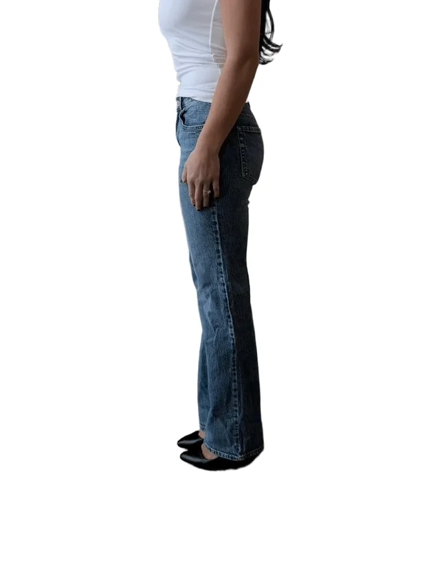 Tessa High Rise Straight Jeans