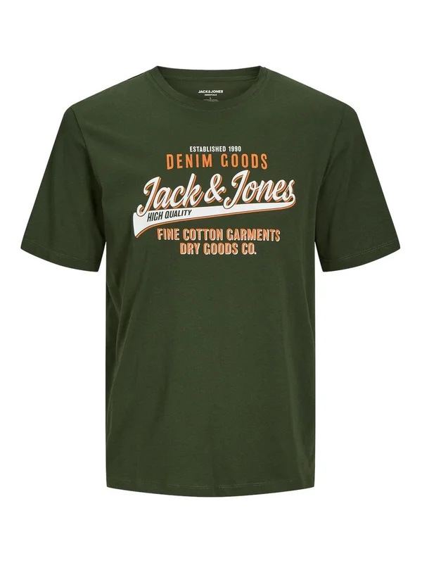 JJElogo Tee Ss O Neck 2 Col Aw24 Sn