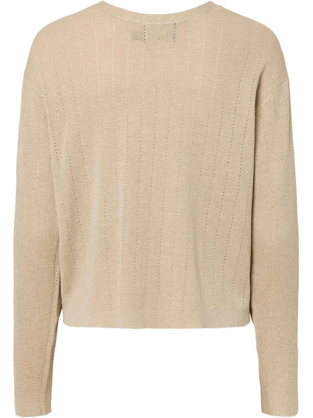 Salima LS Rev Knit Cardigan