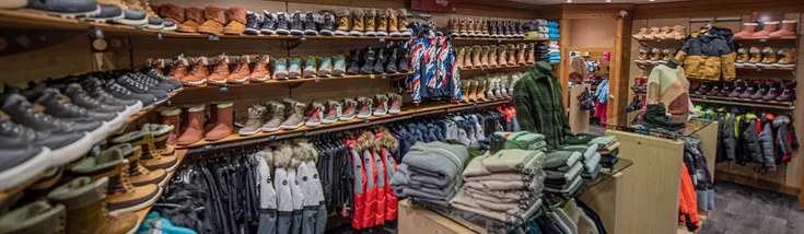 Intérieur du magasin SPORT 2000 PRAZ SUR ARLY CURTET SPORT