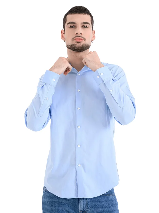 Slim Esntl Twill Str Sld