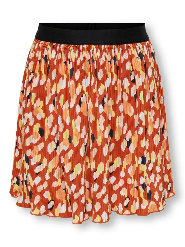 Koglizzy Aop Plisse Elastic Skirt C