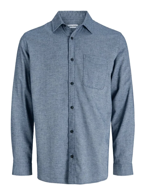 Classic Melange Shirt L S Noos