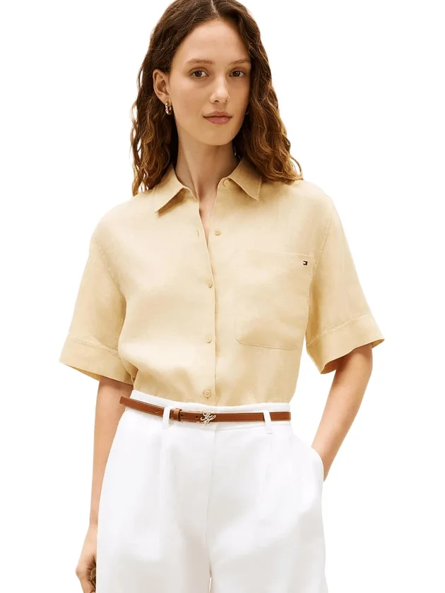 Ess Linen Ss Shirt
