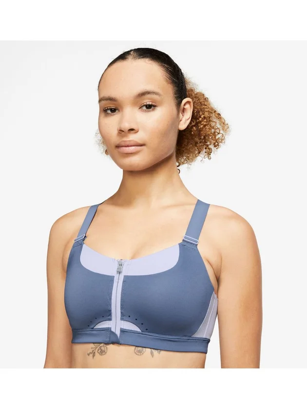 Alpha Zip Front Bra