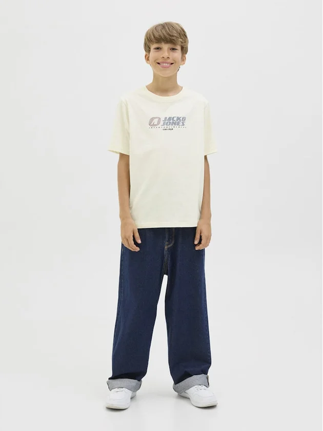 Jcotier Front Print Tee Ss Cn Sn