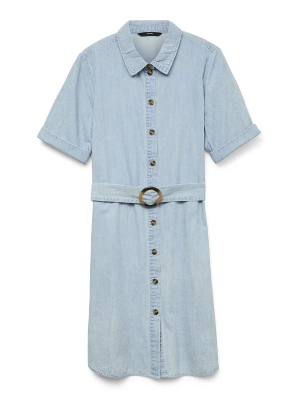Silvia S S Short Denim Dress LCS
