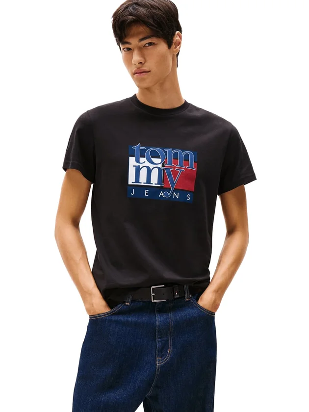 Slim RWB Flag Tee Ext