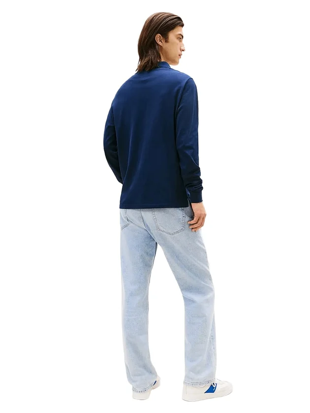 Tjm Slim Placket Polo Ls Ext