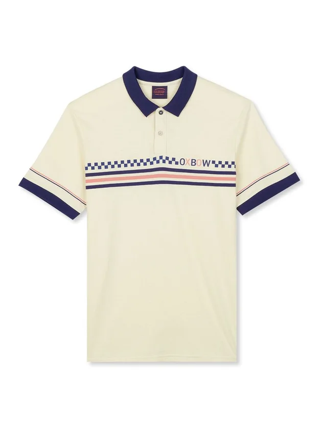 Polo Manches Courtes Graphique