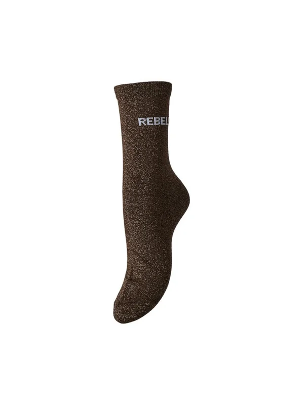 Sebby Long Glitter Statement Sock Noos