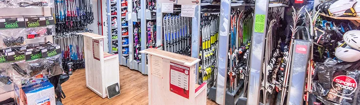 Intérieur du magasin SPORT 2000 VAL D'ALLOS LE VILLAGE AU PETIT ALLOSSARD