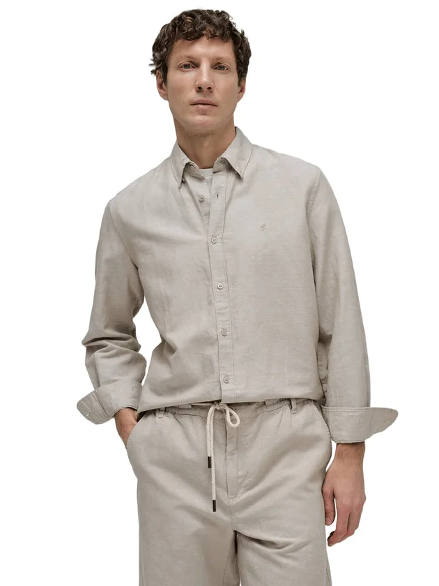 Cotton Linen Shirt Regular Fit