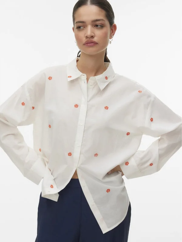 Vmodona Ls Shirt Wvn Noos